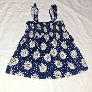 Toddler 4T Blue Daisy Top